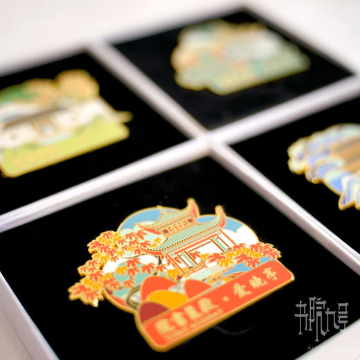 岳麓书院「四时雅集」冰箱贴 商品图5