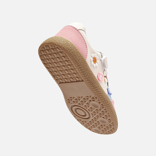 巴拉巴拉童鞋女童德训鞋低帮板鞋儿童2025秋新款防滑鞋子甜美撞色 商品图3