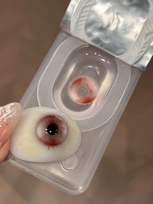 ninamond日抛cos 白瞳血泪 直径14.5mm着色14.0mm  (两片装) 商品图2