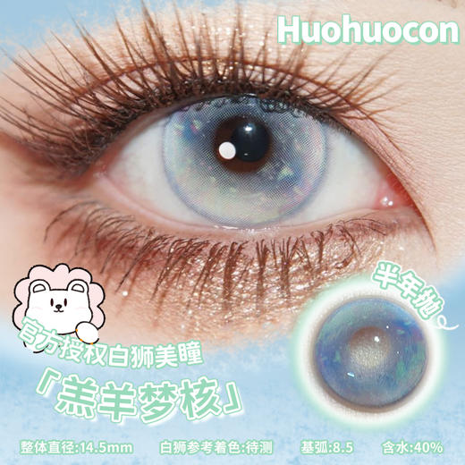 Huohuocon 白日梦核&羔羊梦核&浅草梦核&塞壬梦核  14.5mm白狮参考着色待测 半年抛 商品图3