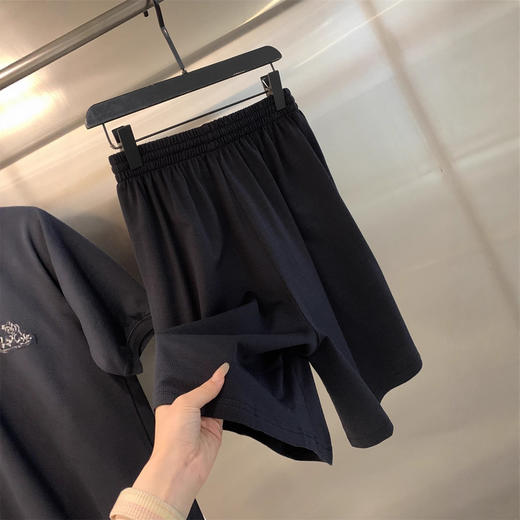 走老美订单！大捡漏！进口定织棉质！2025运动休闲夏季短袖短裤套装男款！ 商品图3