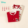 迪士尼【福气米奇】春秋新款男童连体衣男宝满月大红喜庆国风哈衣爬爬服ZD3EL026 商品缩略图14