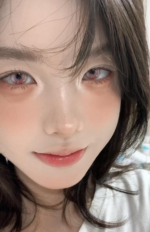 ninamond日抛cos 白瞳血泪 直径14.5mm着色14.0mm  (两片装) 商品图0