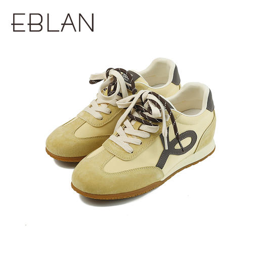 伊伴秋季双鞋带德训低调内增高单鞋B25491312 商品图4