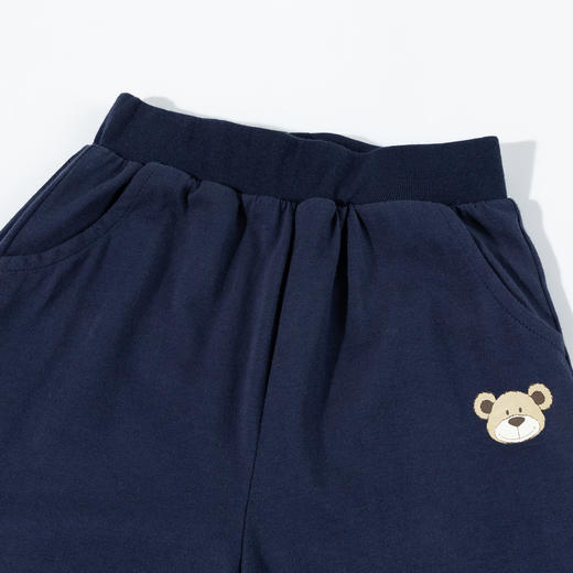 贝贝怡【纯棉休闲卫裤】男大童运动裤春秋长裤儿童外穿束脚裤男童装裤子ZB3EK011 商品图6