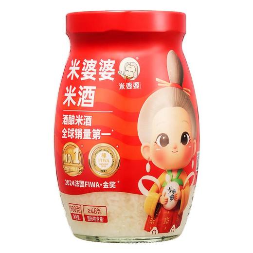 米婆婆 ＞0.5度米酒酒酿 900g/瓶 商品图0
