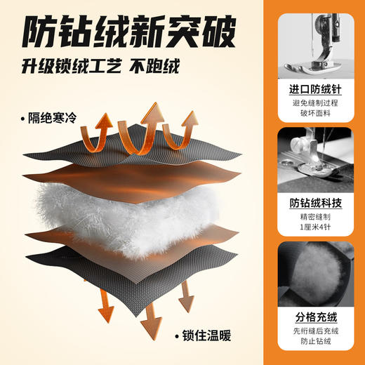 迪士尼2025秋冬新款男女宝宝保暖裤轻盈舒适运动休闲羽绒ZD4EK005 商品图13