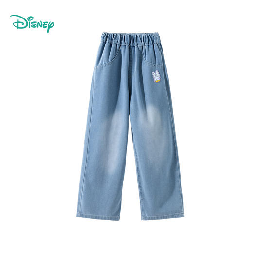 迪士尼宝宝女童牛仔长裤春秋儿童长裤休闲裤子2025新款女宝宝秋装ZD3EK038 商品图5