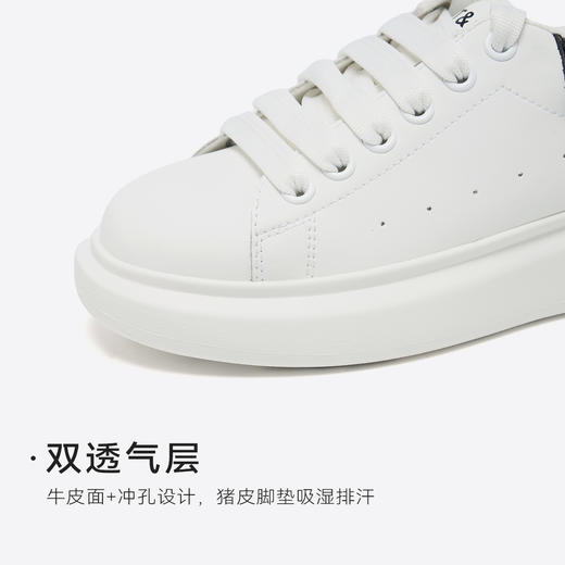 星期六时尚经典百搭厚底小白鞋SSD3112053 商品图12