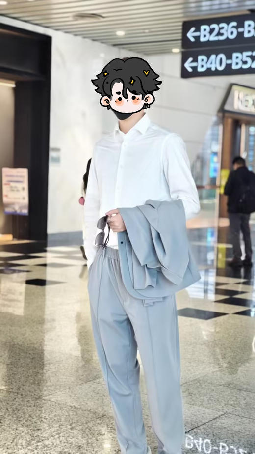 E ARMANI 裤男  EM000045AF10059-U8060 . 商品图2