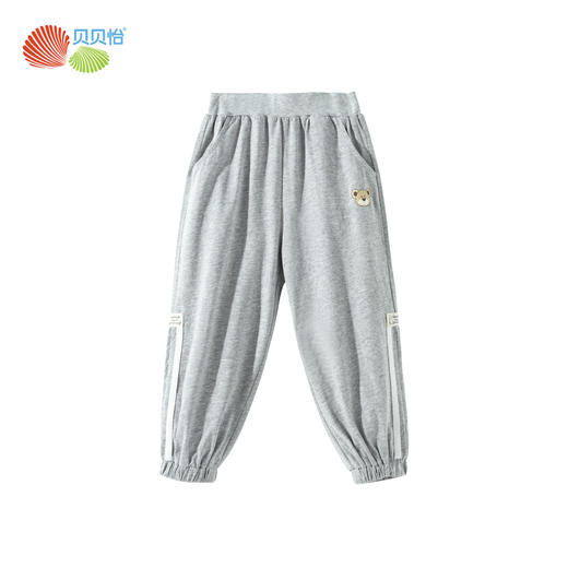 贝贝怡【纯棉休闲卫裤】男大童运动裤春秋长裤儿童外穿束脚裤男童装裤子ZB3EK011 商品图13