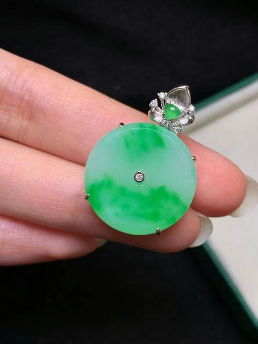 平安扣翡翠吊坠 商品图3