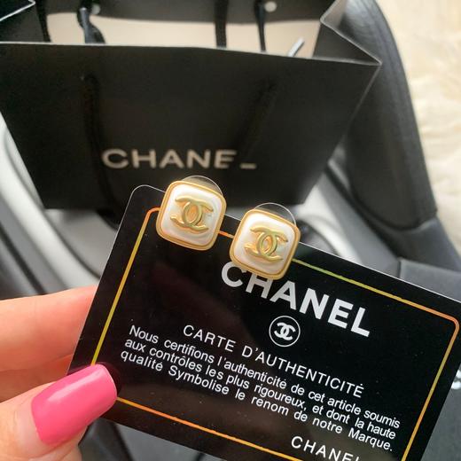 G222香奈儿 中古款 双C耳钉 商品图2