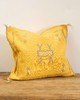 伽罗 JALO 摩洛哥进口手工龙舌兰丝抱枕【浅黄色&黄色2】约50x50cm 商品缩略图2