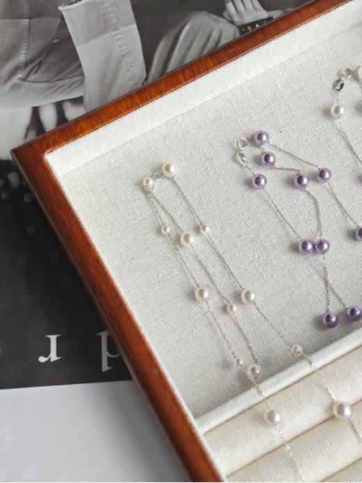 新品首发💥爆出圈的珍珠满天星细链❗章子怡同款💰79拿下❗温婉优雅💖闪闪亮亮，谁戴谁好看~ 【MointPhoice 璀璨星空｜满天星项链】 ✨就像是把满天繁星点缀到脖颈间✨ 商品图4