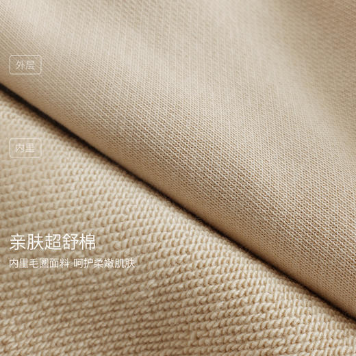 马克珍妮男童萌趣小熊软糯连帽卫衣宝宝外套2025年秋装新款551130 商品图3