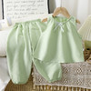 【甜美新款套装，夏日必备！】[女童套装甜美背心上衣加长裤夏装 女孩可爱休闲睡衣空调服两件套装-QA 商品缩略图9