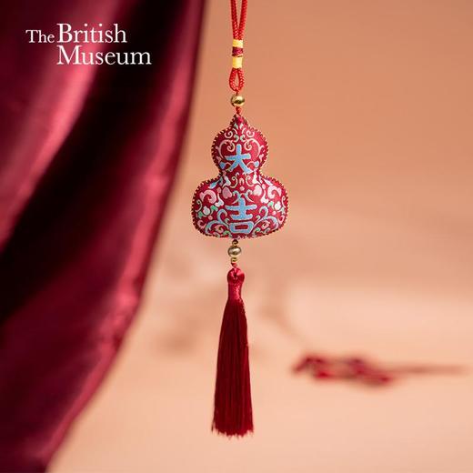 大英博物馆东方梦境系列福禄吉祥提花香囊 商品图0