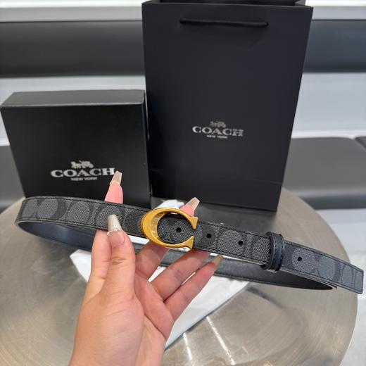 G240 co@ch女士经典老花C扣皮带经典女皮带 商品图1