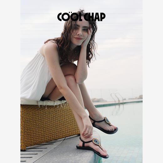 【热巴同款】COOL CHAP 星月夜系列凉鞋 商品图1