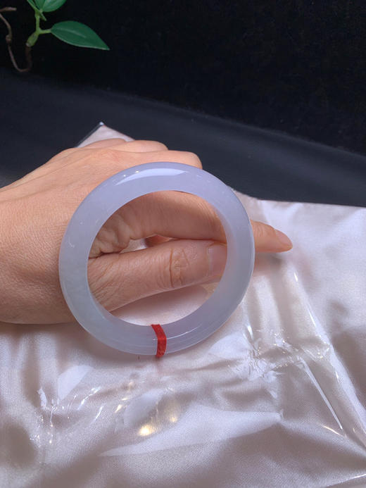 620494，55.5冰底紫罗兰，整条带淡紫底，纯纯的 底子均匀细腻 商品图5