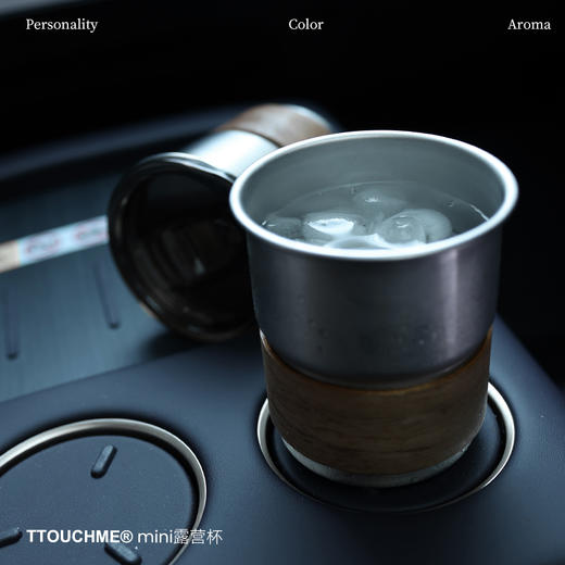 【￥9.9加购】TTOUCHME定制款不锈钢杯mini露营杯304不锈钢260ml 商品图3