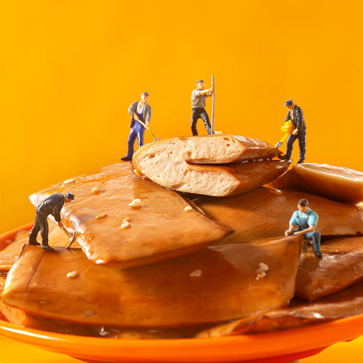 张飞传人手磨豆干148g（五香味） 商品图2