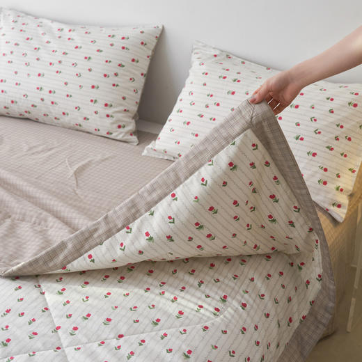 【清仓99元起】【里外全棉】全棉印花棉花夏凉被 耐磨透气可水洗夏被【不支持退换货】 商品图2