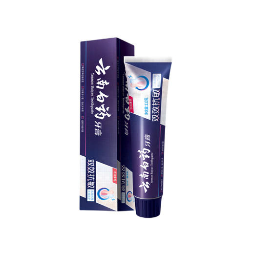 【云南白药牙双效抗敏水润薄荷110g】薄荷清香 温和洁齿 商品图2