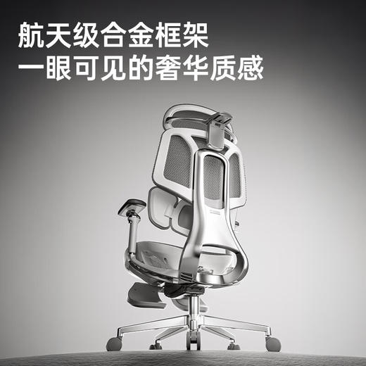 黑白调E3Ultra4代人体工学椅电脑椅子办公椅电竞椅人工力学座椅 商品图0