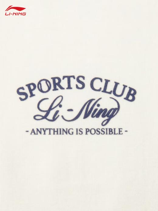 李宁（LI-NING）潮流运动短袖T恤衫女2025秋季圆领文化衫AHSV464 商品图8