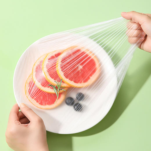 【批发】美丽雅盖抽防尘保鲜膜套延展长度39cm透明加厚 150个/包 商品图4