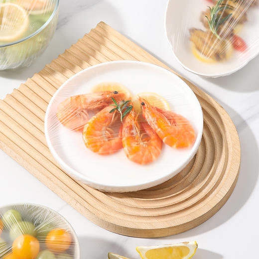 【批发】美丽雅盖抽防尘保鲜膜套延展长度39cm透明加厚 150个/包 商品图3