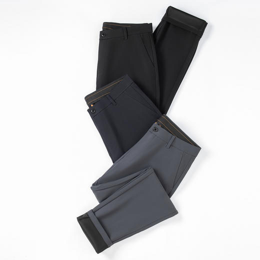 【高弹减压】圣得西男士西裤2025年秋季款商务通勤休闲直筒长裤 商品图8