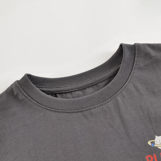 马克珍妮男童猫咪飞行员假两件T恤 宝宝上衣2025年秋装新款551120 商品图4