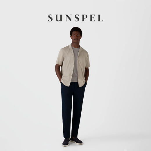 SUNSPEL男士经典款古巴领Riviera Polo衫 商品图2