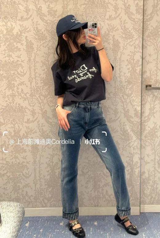 DR高级感满满天丝刺绣水钻T恤 商品图1