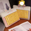自然醒抱抱猫竹席小枕头夏季单人学生儿童凉席麻将枕办公室午睡小枕头QYL 商品缩略图11
