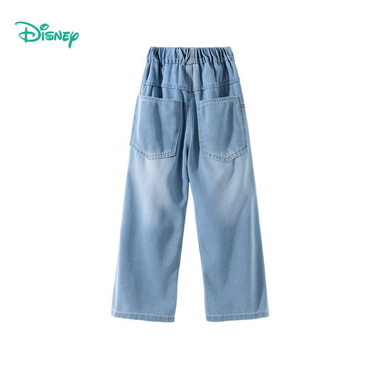 迪士尼宝宝女童牛仔长裤春秋儿童长裤休闲裤子2025新款女宝宝秋装ZD3EK038 商品图6