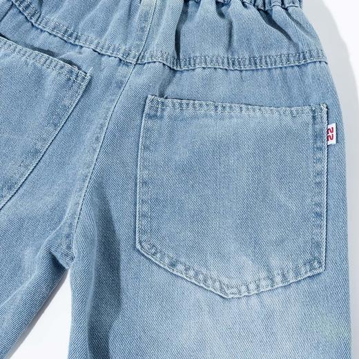 迪士尼宝宝女童牛仔长裤春秋儿童长裤休闲裤子2025新款女宝宝秋装ZD3EK038 商品图9