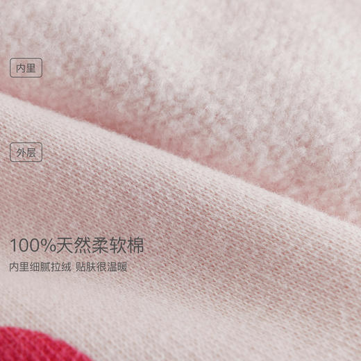 马克珍妮女童可爱小草莓纯棉卫衣宝宝套头衫2025年秋装新款551611 商品图2