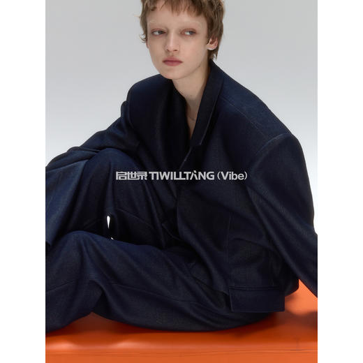 启世录TIWILLTANG“焕御浮际”短款挺阔简约时尚袋盖西装套装 商品图1