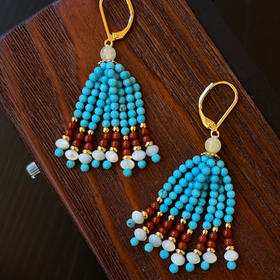 【现货】良木礼流苏耳环（1157）