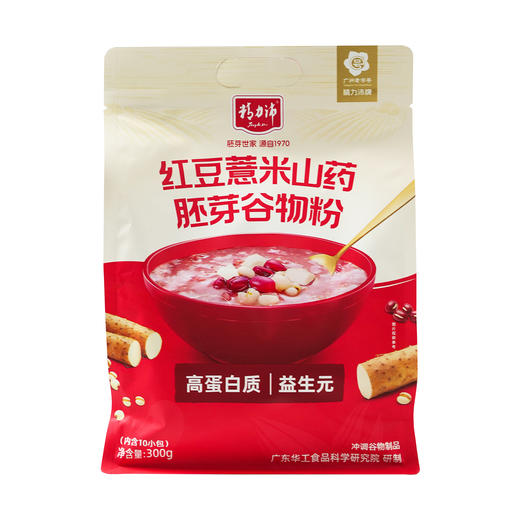 精力沛红豆薏米山药胚芽代餐粉燕麦谷物粉300g 商品图3
