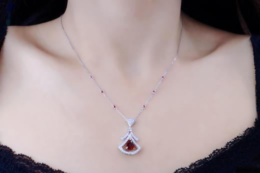1.18克拉刻面红宝石吊坠 商品图4