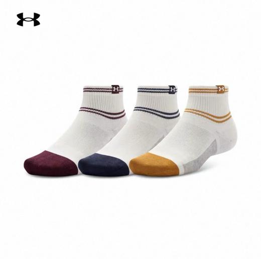 【云粉节】7楼安德玛UA Sportstyle男女情侣棉质运动休闲短袜-3双装1390131 吊牌价199元 商品图0