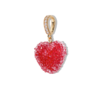 订购4周到｜CRYSTAL HAZE-Jelly Heart-pave-胭脂红色爱心 吊坠［挪威设计师］ 商品缩略图1