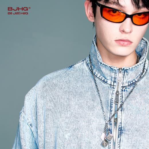 BJHG不计后果 做旧复古骰子项链男款个性潮流百搭高级感链子配饰 商品图1