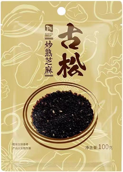 古松黑芝麻（熟）100g/袋 商品图0
