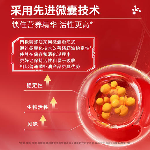 【可追溯更放心】 草牧里 南极磷虾油微囊粉 4g*30/盒 补充多重营养精华 商品图2